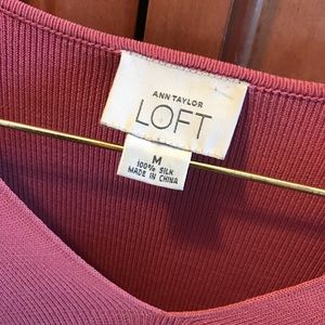 Ann Taylor Tops - !Last Chance! NWOT Ann Taylor LOFT 100% Silk Top Ann Taylor Tops - !Last Chance! NWOT Ann Taylor LOFT 100% Silk Top